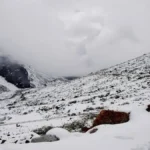 Sikkim In December 17 Snowfall in Sikkim