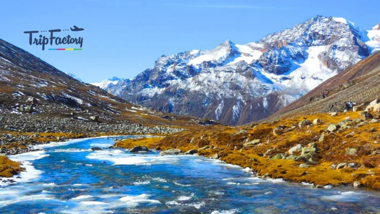 Lachung in January